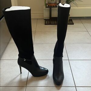 Michael Kors Black Heeled Boots